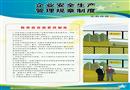 企业安全生产管理规章制度精选宣教挂图