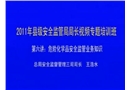 危险化学品安全监管业务betway必威官方网站讲座